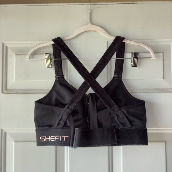 SheFit black sports bra size S - Picture 3 of 3